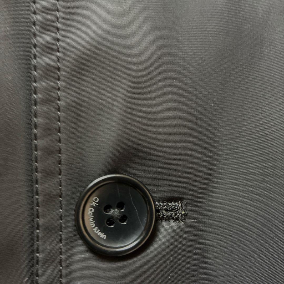 CK  トレンチコート インナー付　ブラックsize3L