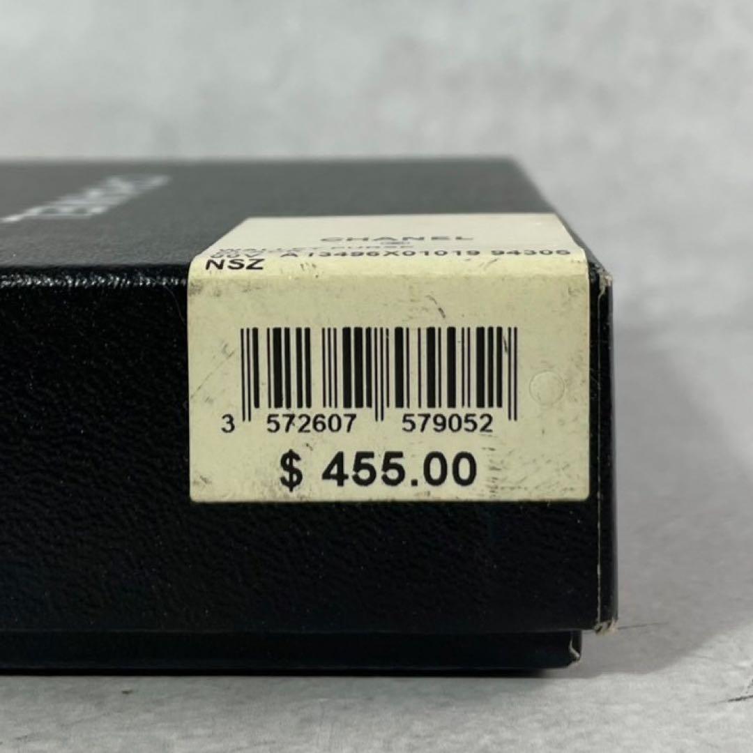 【ヴィンテージ】シャネル 財布 ラムレザー ココマーク ブラック