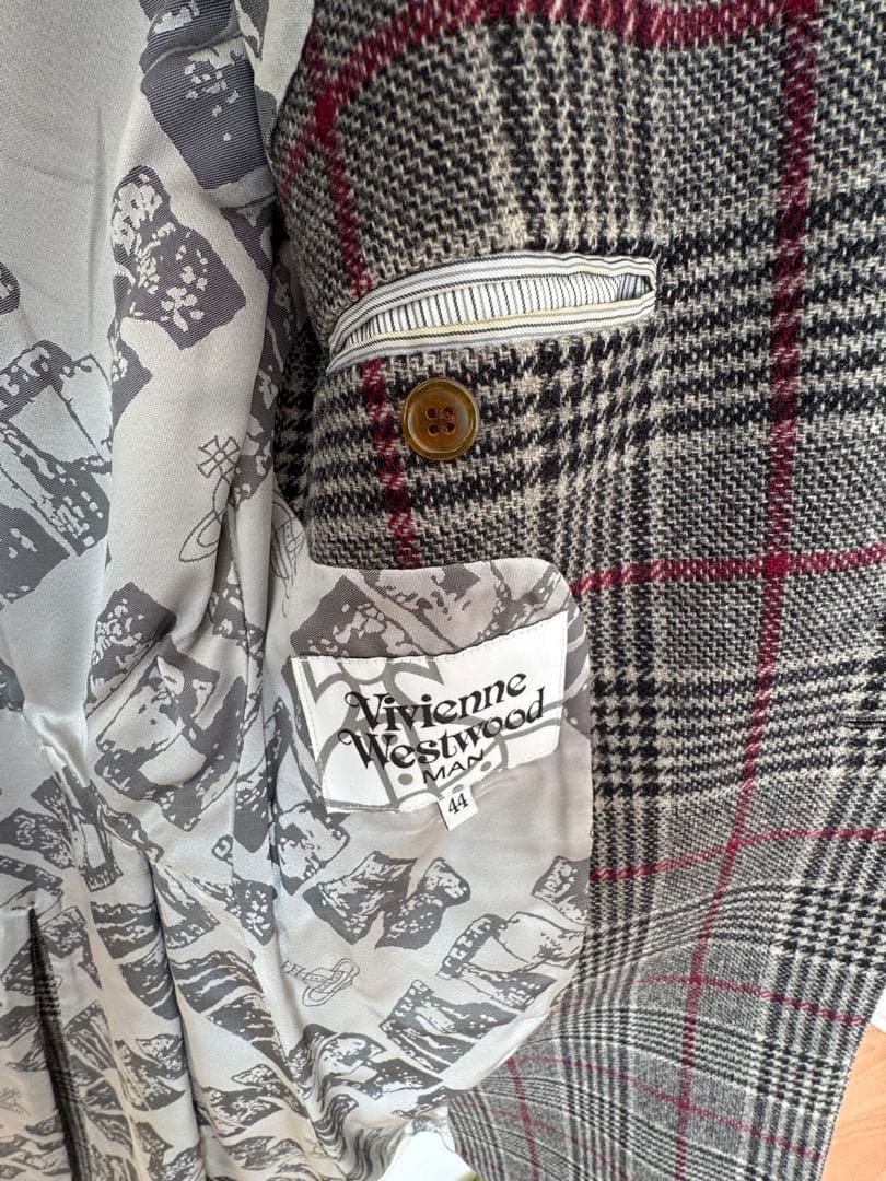Vivienne Westwood チェック柄ジャケット 41