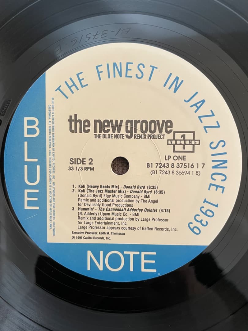 洋楽 the new groove the bluenote remixproject