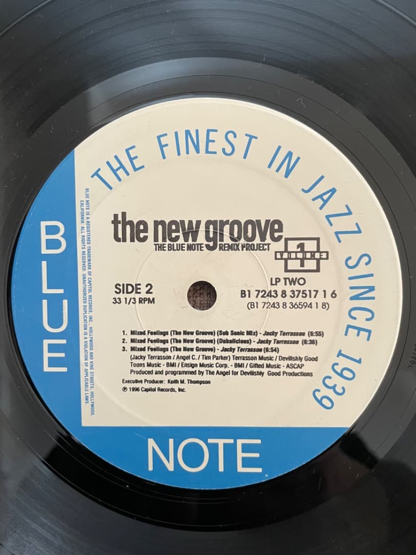 洋楽 the new groove the bluenote remixproject
