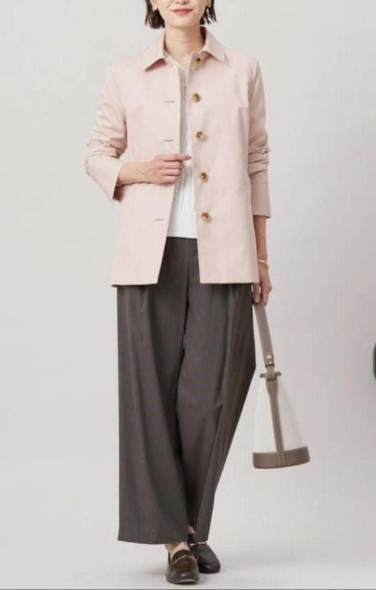 ◆J.PLESS 【新品】毎年定番コート 春 3,6万 M 昨年 撥水 入学式
