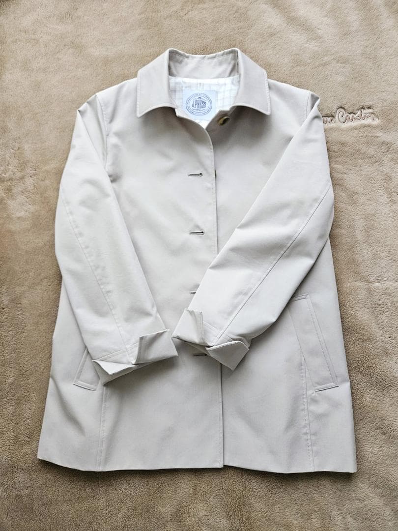 ◆J.PLESS 【新品】毎年定番コート 春 3,6万 M 昨年 撥水 入学式