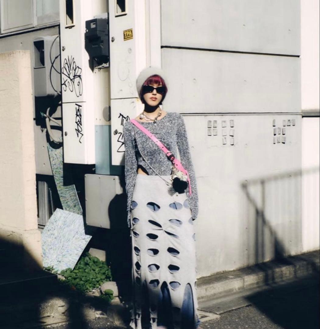 Haig.done ハイグドネ LAYERED CUTTING SKIRT