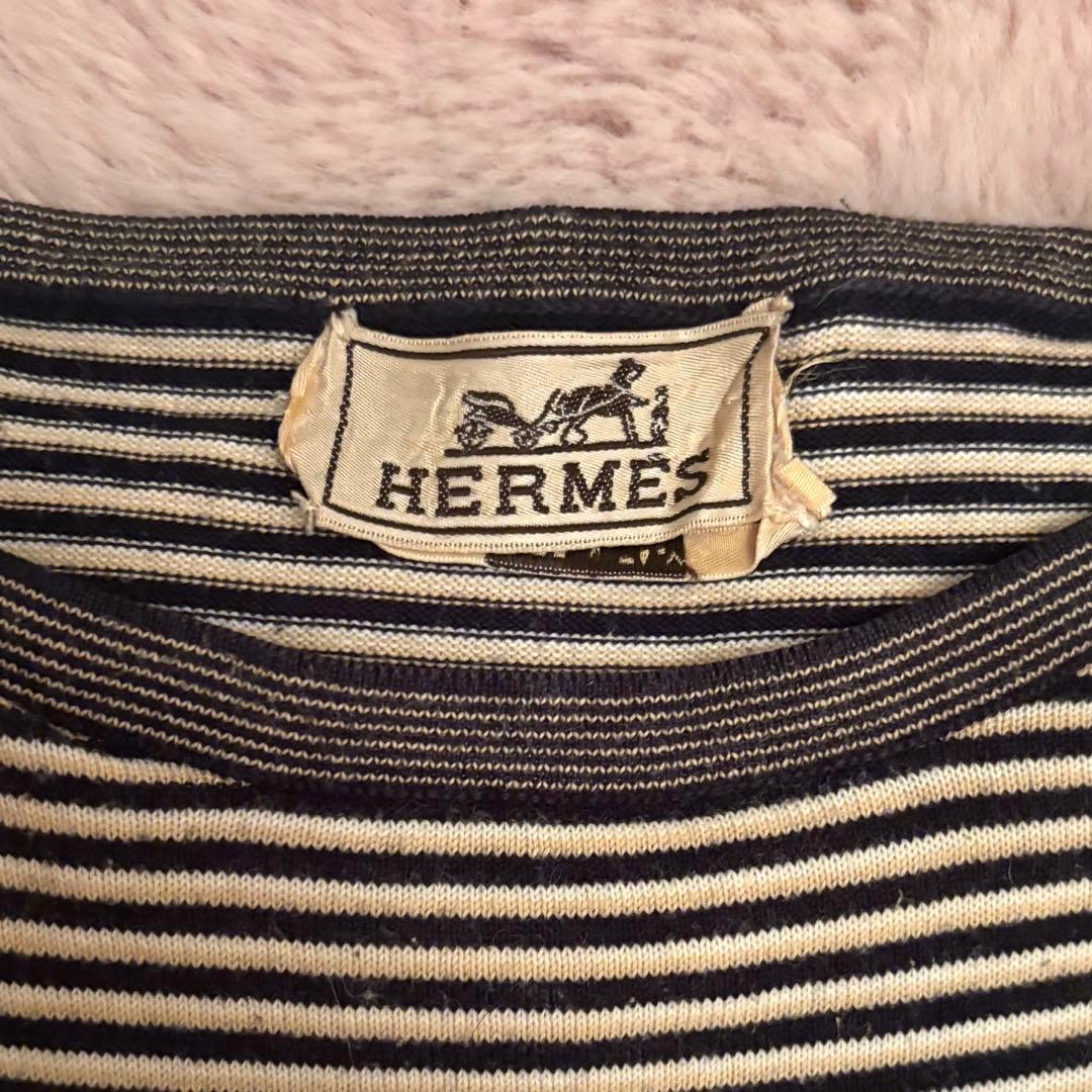 HERMEST エルメス 半袖Tシャツ L サマーニット