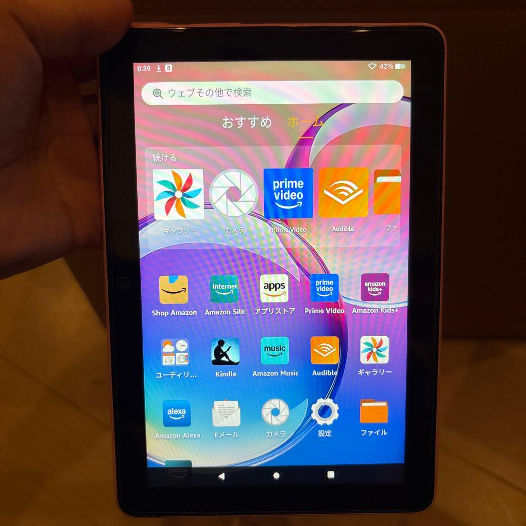 Amazon fire HD 8 64GB ローズ　12世代