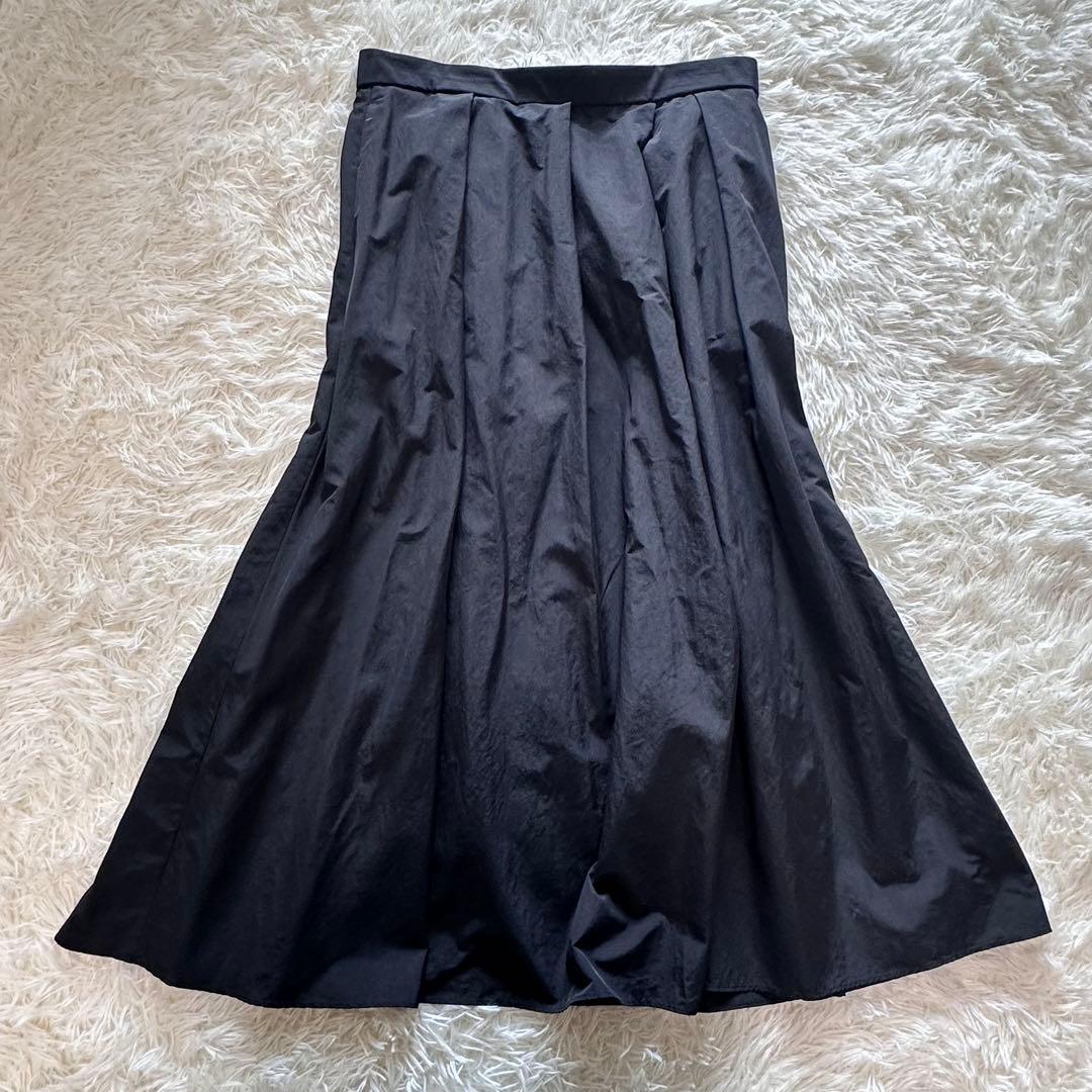 25SS untitled 撥水 大きいサイズ タスランフレアスカート