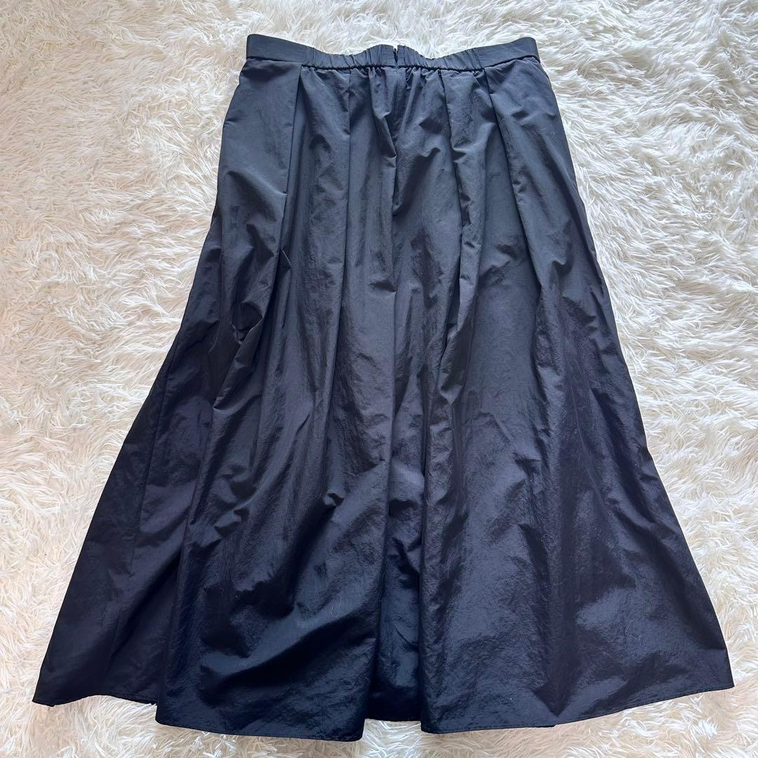25SS untitled 撥水 大きいサイズ タスランフレアスカート