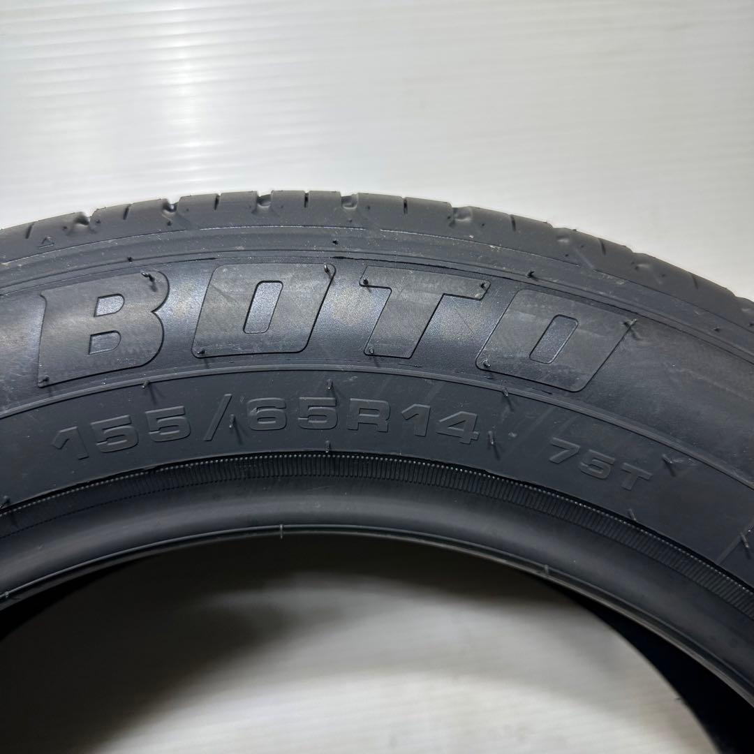 2026年製　155/65R14 4本　BOTO GENESYS 218 夏