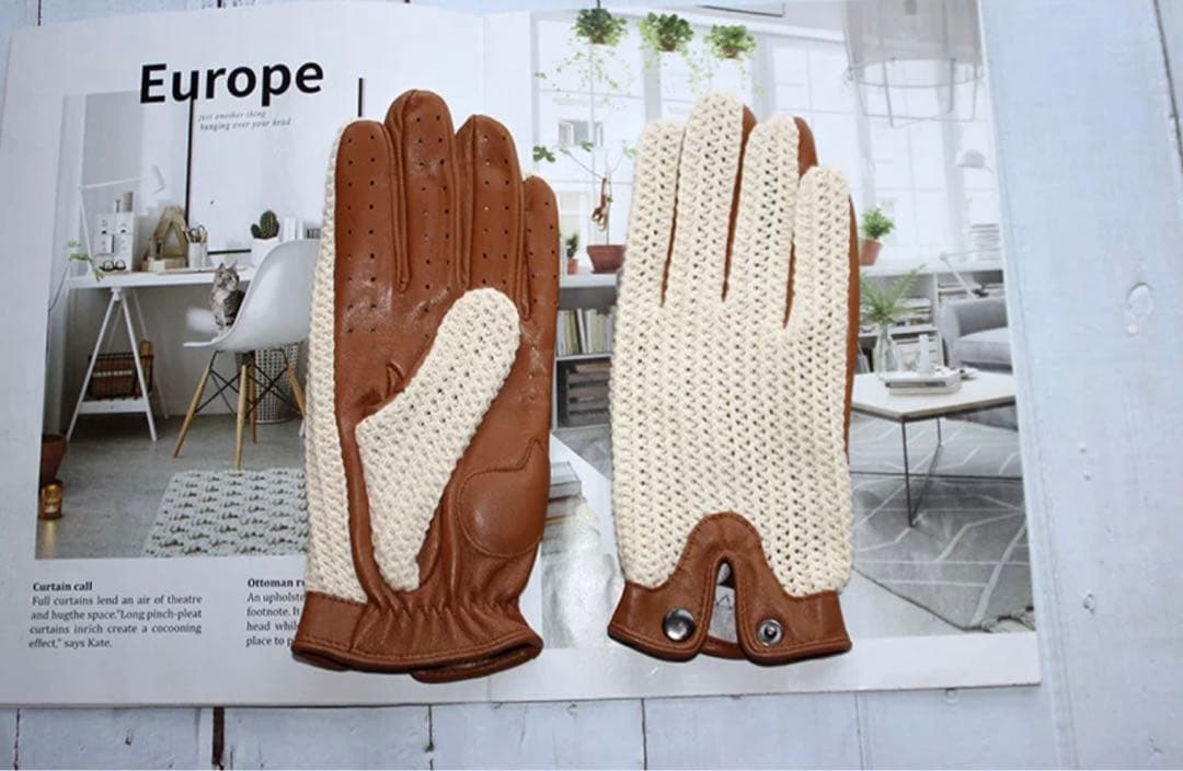 ドライビング羊革手袋 サイズL Classic gloves