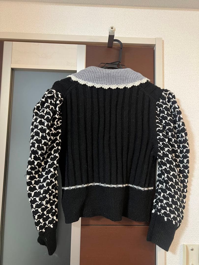 FURFUR 襟付きカーディガン　ニット