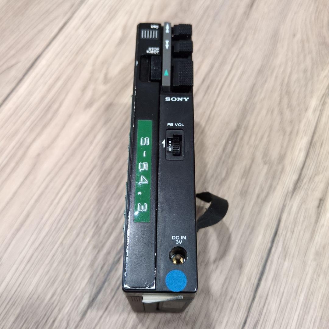 【通電のみ確認済】SONY TCM-100B カセットプレーヤー
