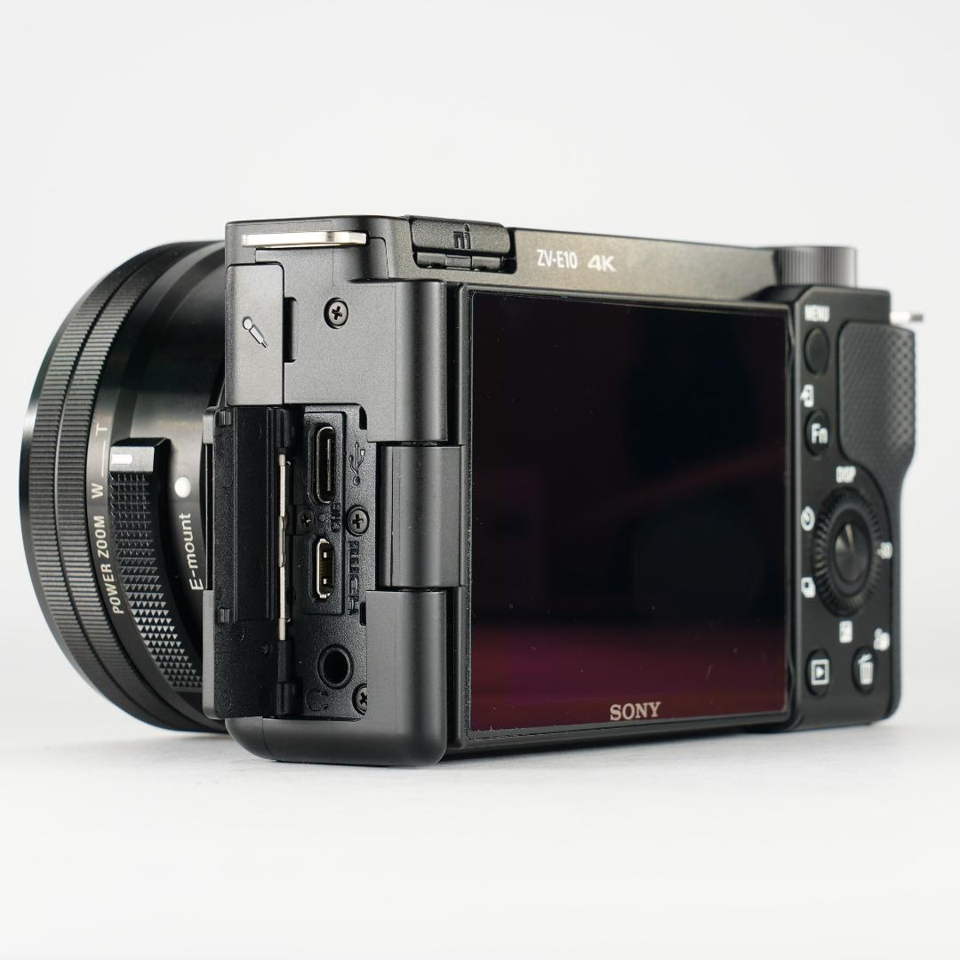 SONY ZV-E10 レンズキット 新品級 α6400よりこっち 4K 372