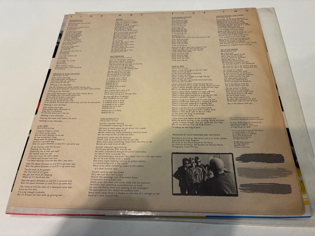 The Police /Reggatta〜 & Synchronicityセット