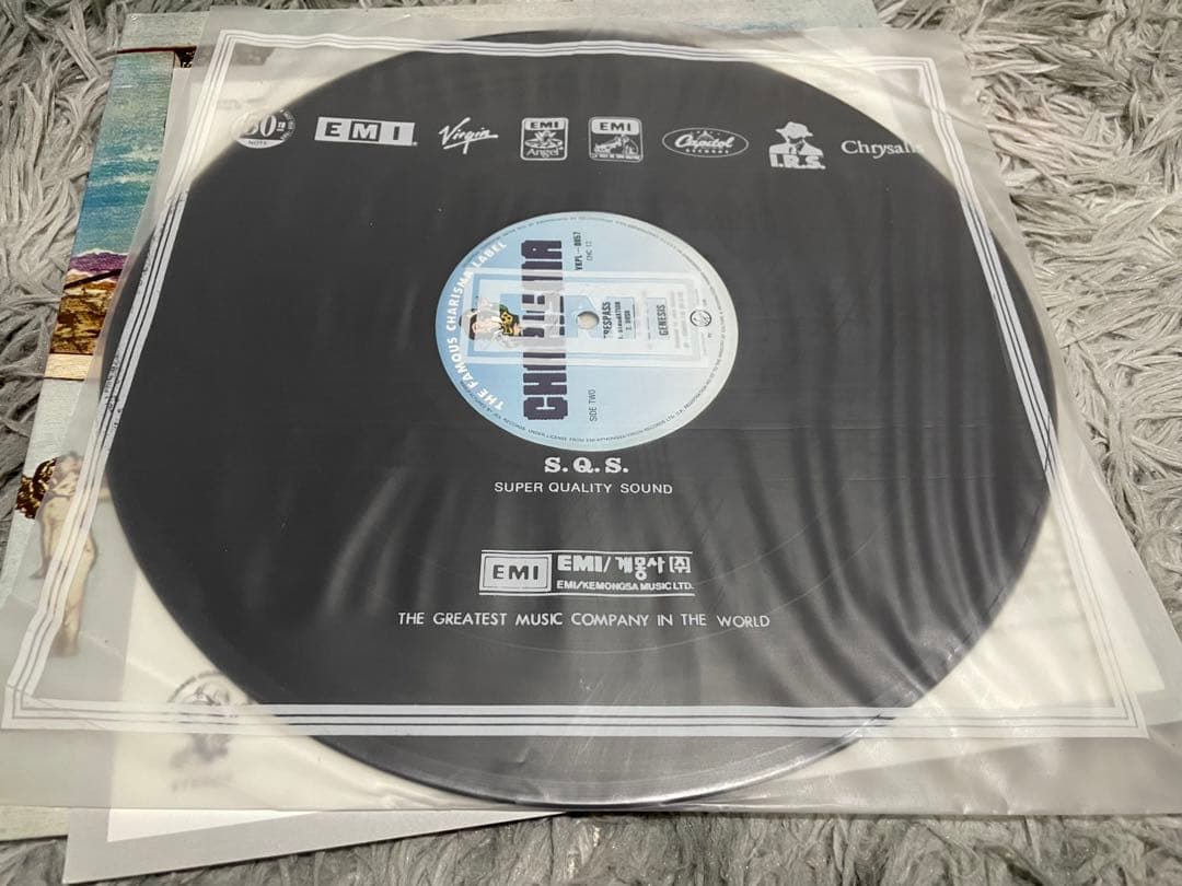 GENESIS ジェネシス 侵入 TRESPASS 稀少韓国盤LP