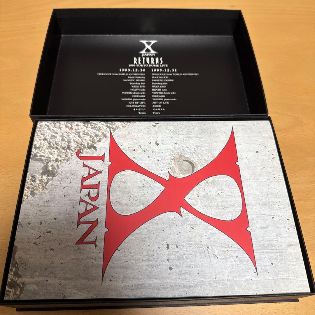 RETURNS完全版dvd 6枚組特典DVD付き　XJAPAN