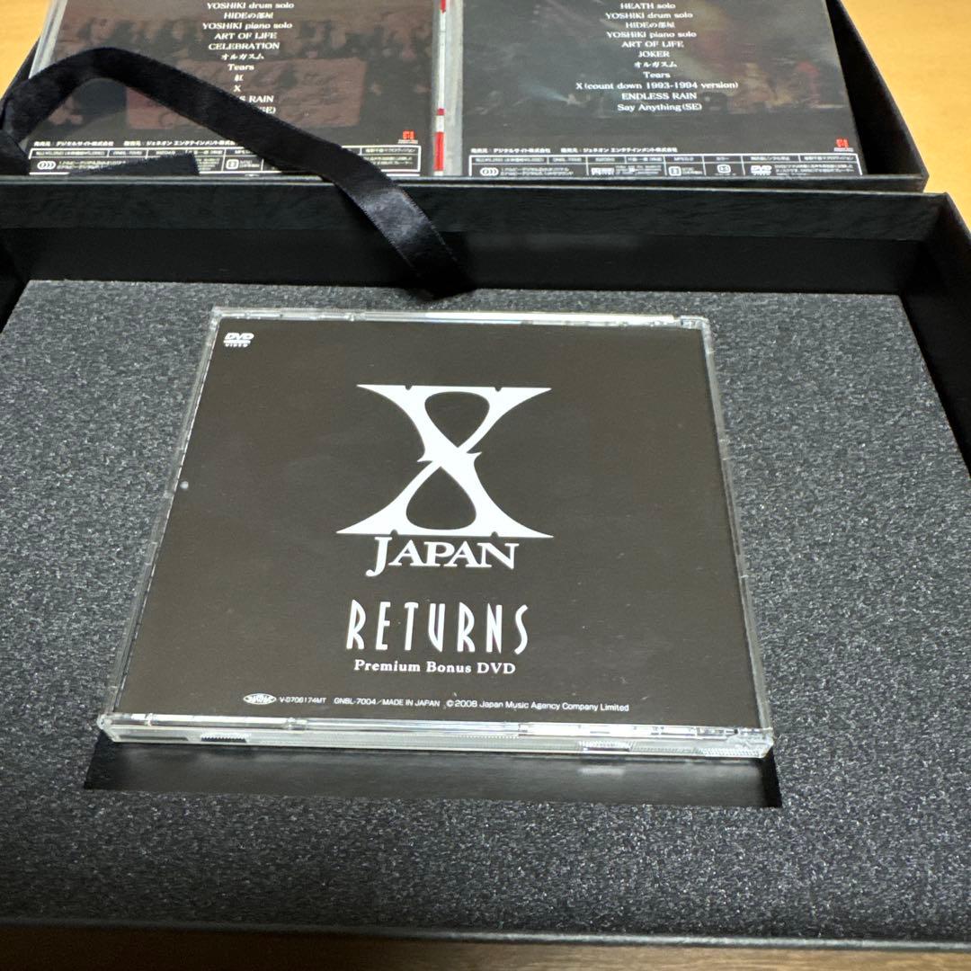 RETURNS完全版dvd 6枚組特典DVD付き　XJAPAN