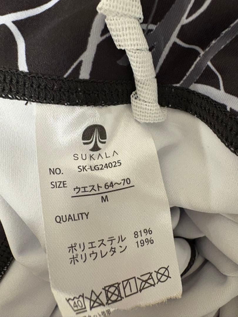 sukala スカーラ リボンフラワープリント ヨガウェア レギンス