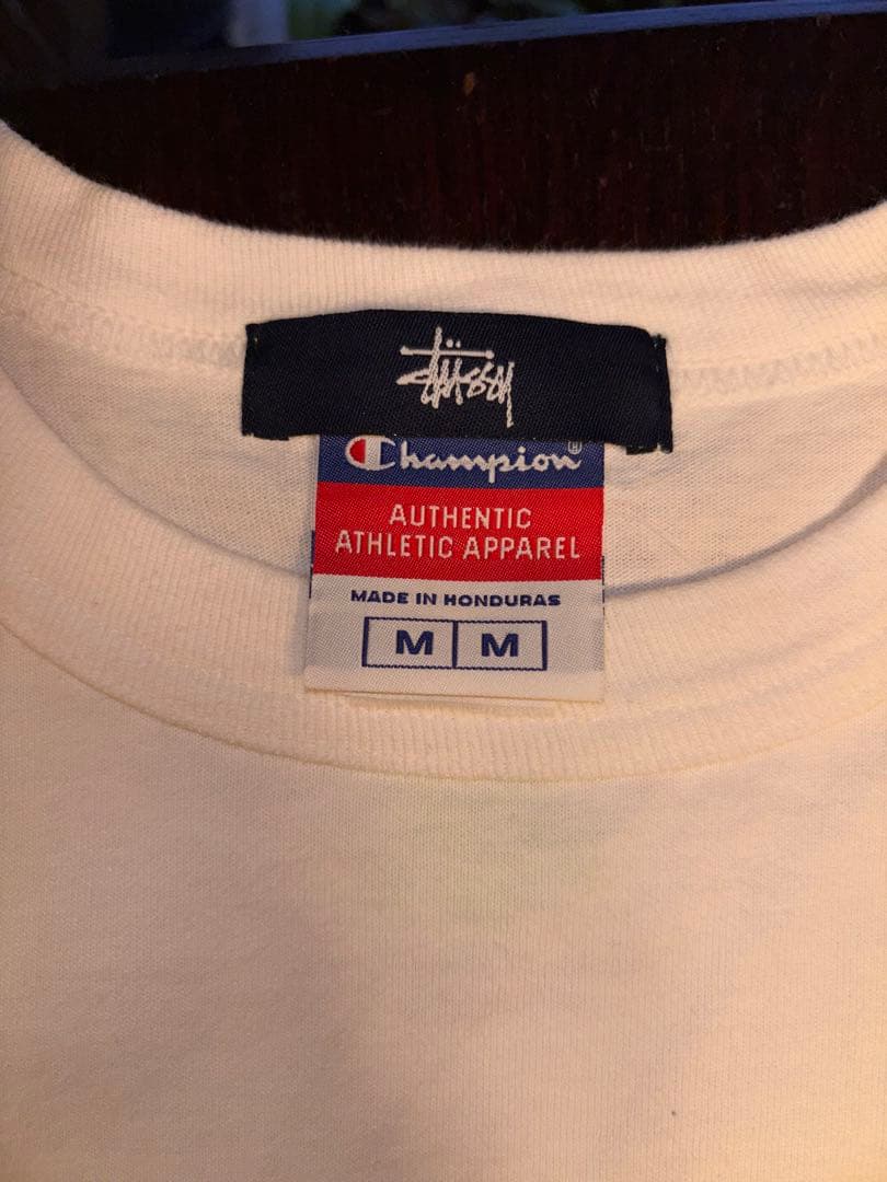 stussy オールド チャンピオンボディー キッズフォトTシャツ黄色松山5周年