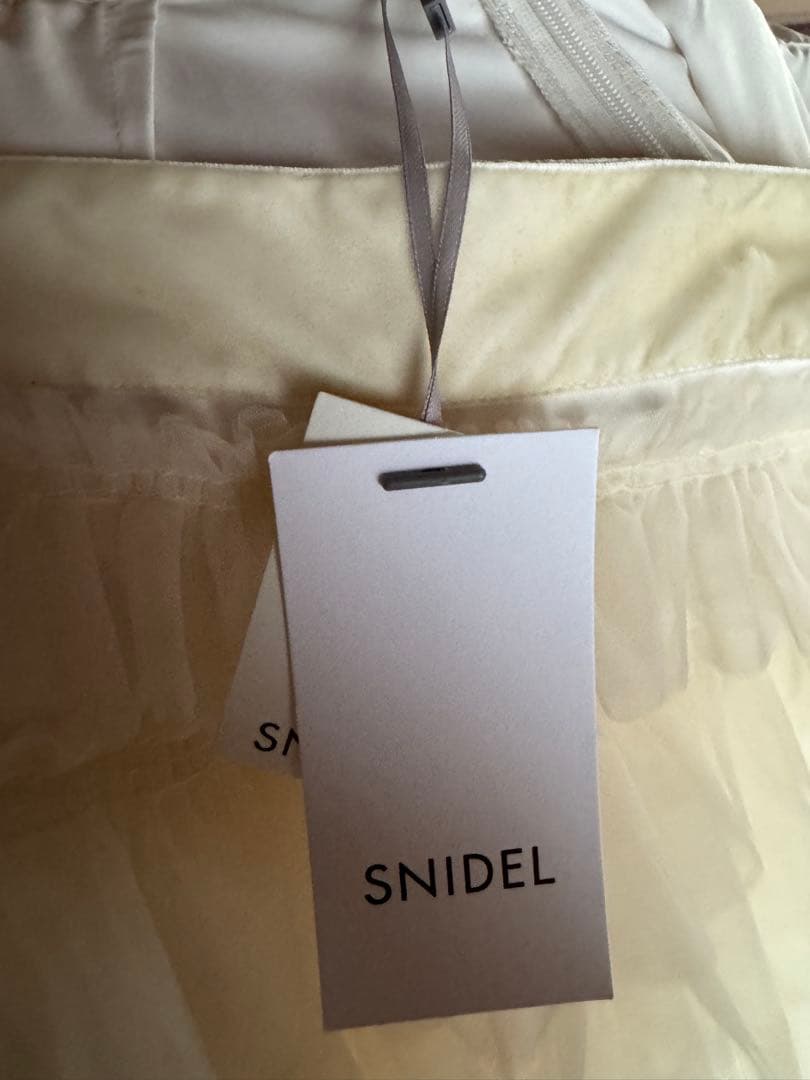 SNIDEL チュールボリュームスカート