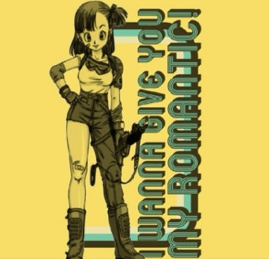 激レア希少 扉絵 タグ付きドラゴンボール ブルマ 鳥山明 Tシャツ　XLサイズ
