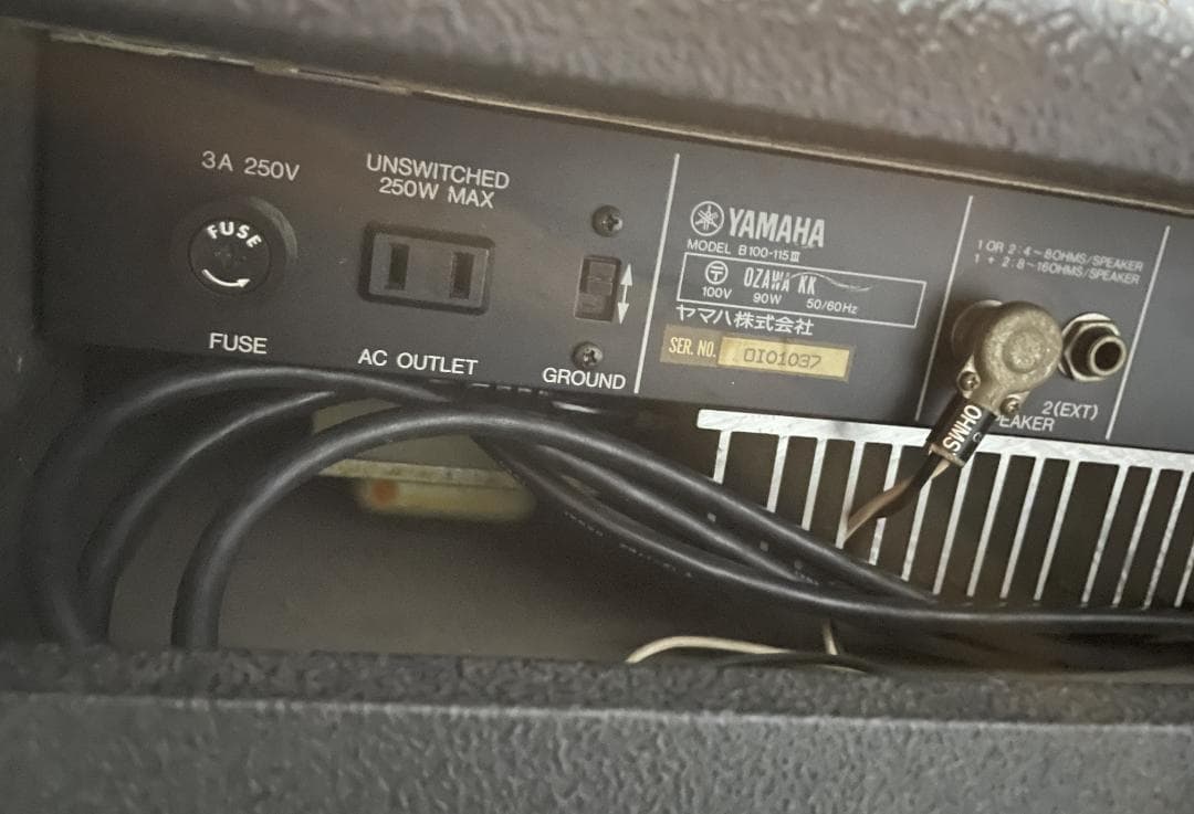 YAMAHA B100-115Ⅲ ベースアンプ 送料込み