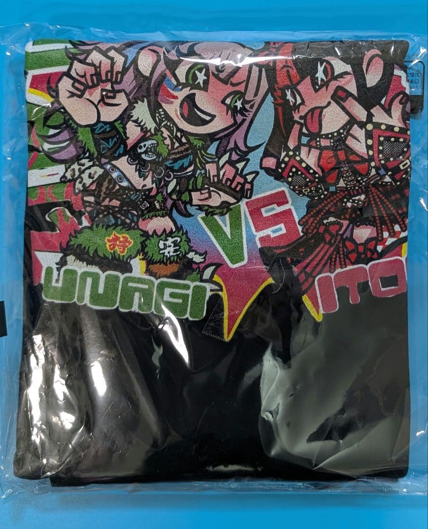 【限定品】 ウナギサヤカ vs 伊藤麻希　Tシャツ　Lサイズ　スターダム