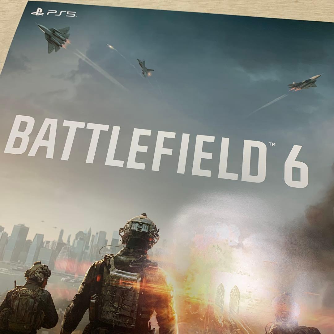 ★非売品★ バトルフィールド 6 ps5 販促用B2ポスター　販促セット