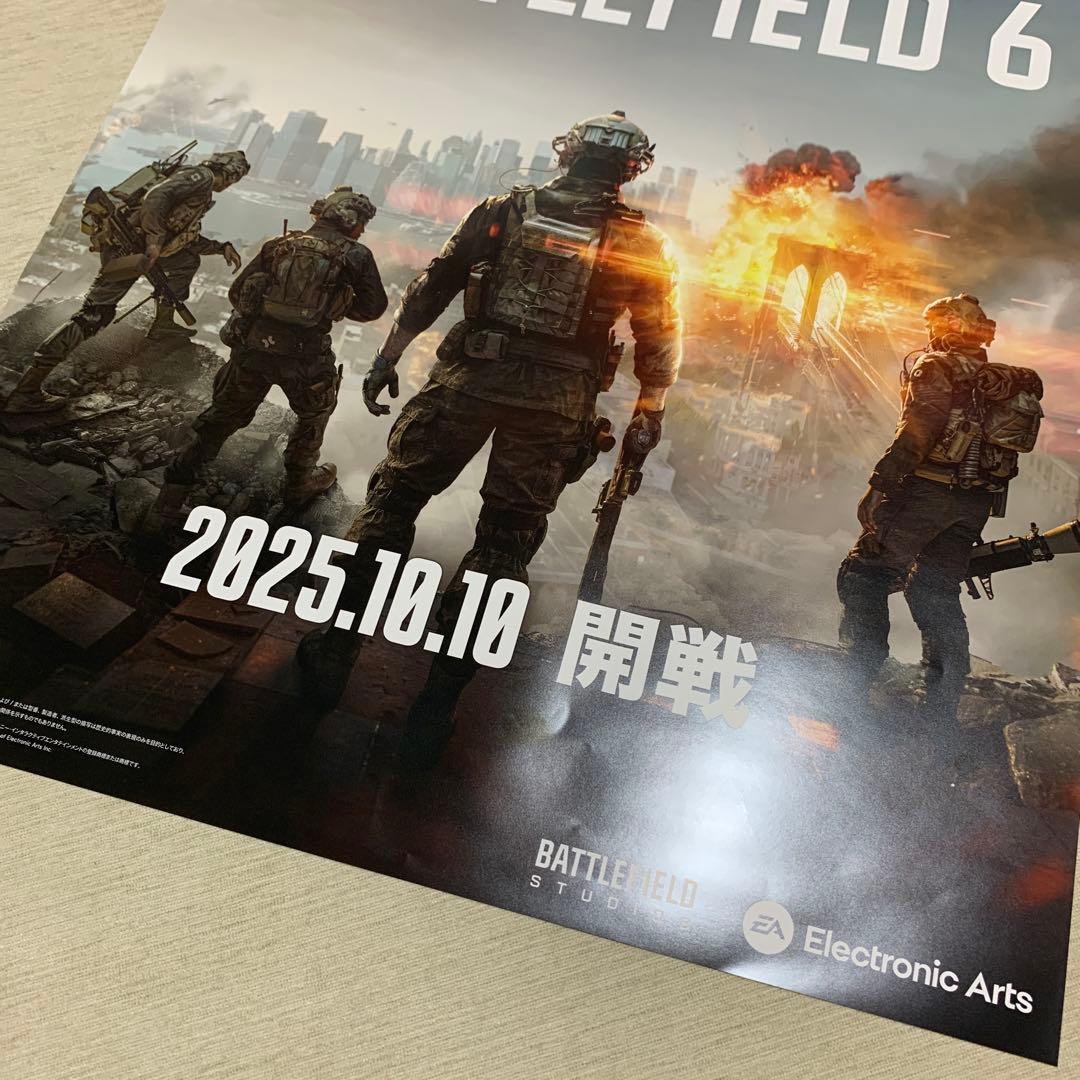 ★非売品★ バトルフィールド 6 ps5 販促用B2ポスター　販促セット