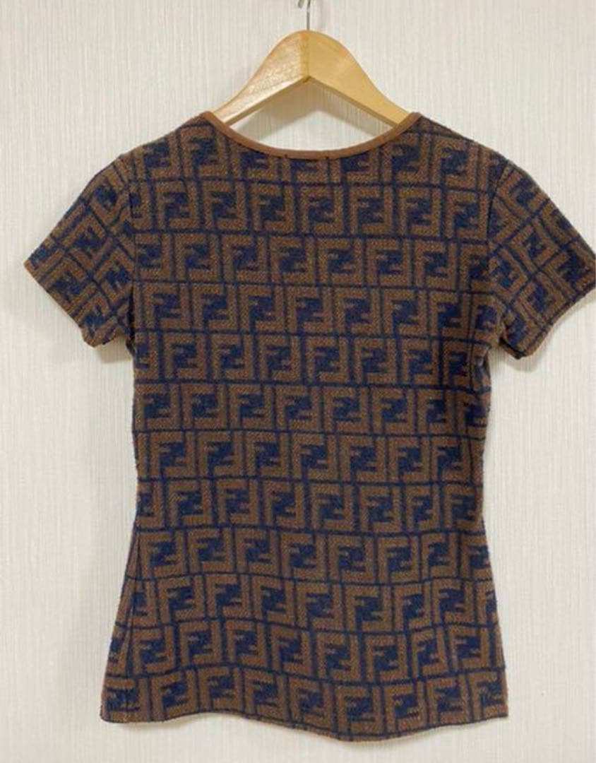 早い者勝ち⭐︎美品⭐︎FENDI フェンディ ズッカ柄　シャツ