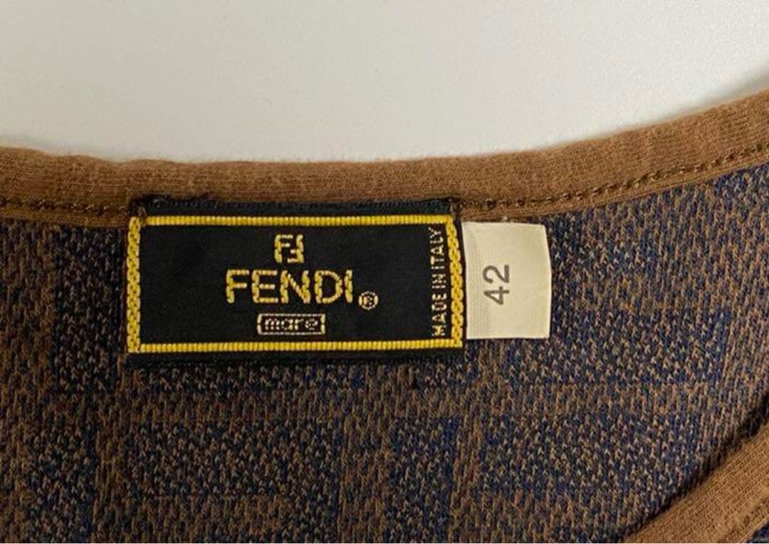早い者勝ち⭐︎美品⭐︎FENDI フェンディ ズッカ柄　シャツ