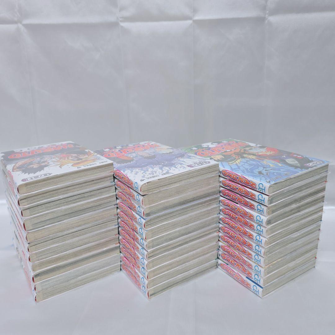 NARUTO 全72巻セット[完] 美品 全巻透明ブックカバー付き/N02