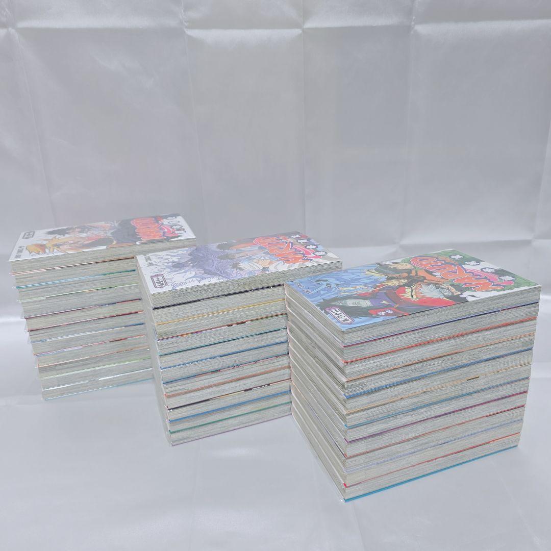 NARUTO 全72巻セット[完] 美品 全巻透明ブックカバー付き/N02