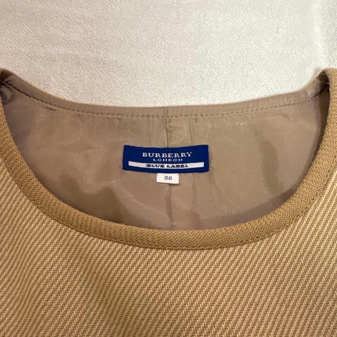 Burberry London ブルーレーベルクレストブリッジ ワンピース 38