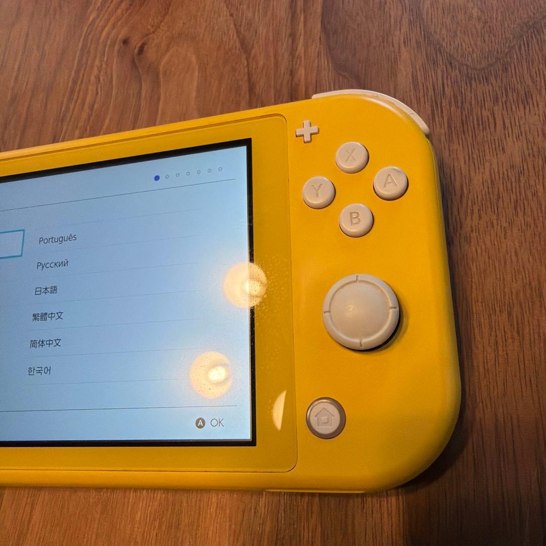 訳あり:Nintendo Switch Lite イエロー