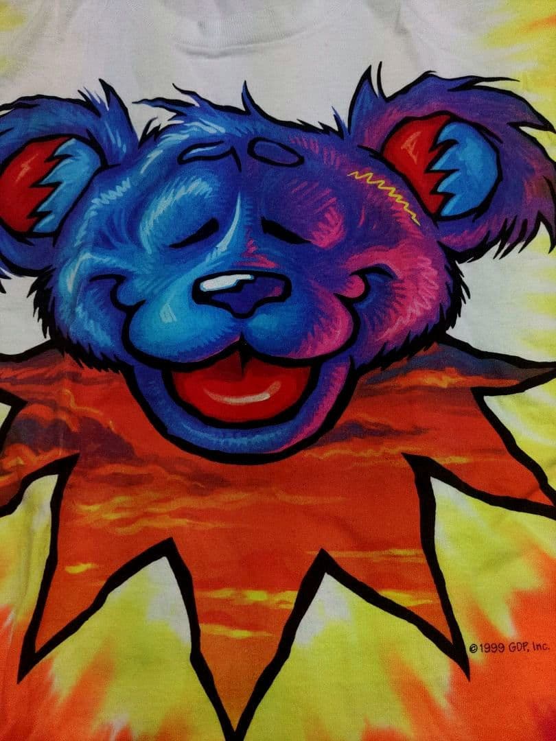 GRATEFUL DEADタイダイ クマ Tシャツ L