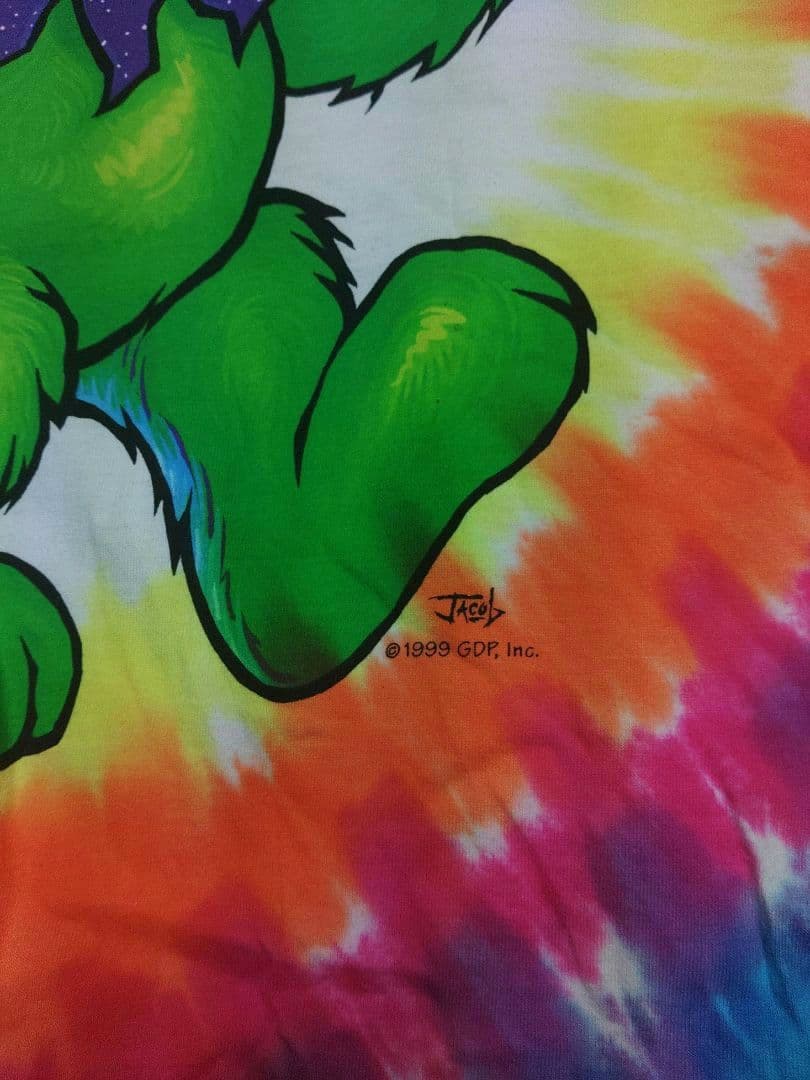 GRATEFUL DEADタイダイ クマ Tシャツ L