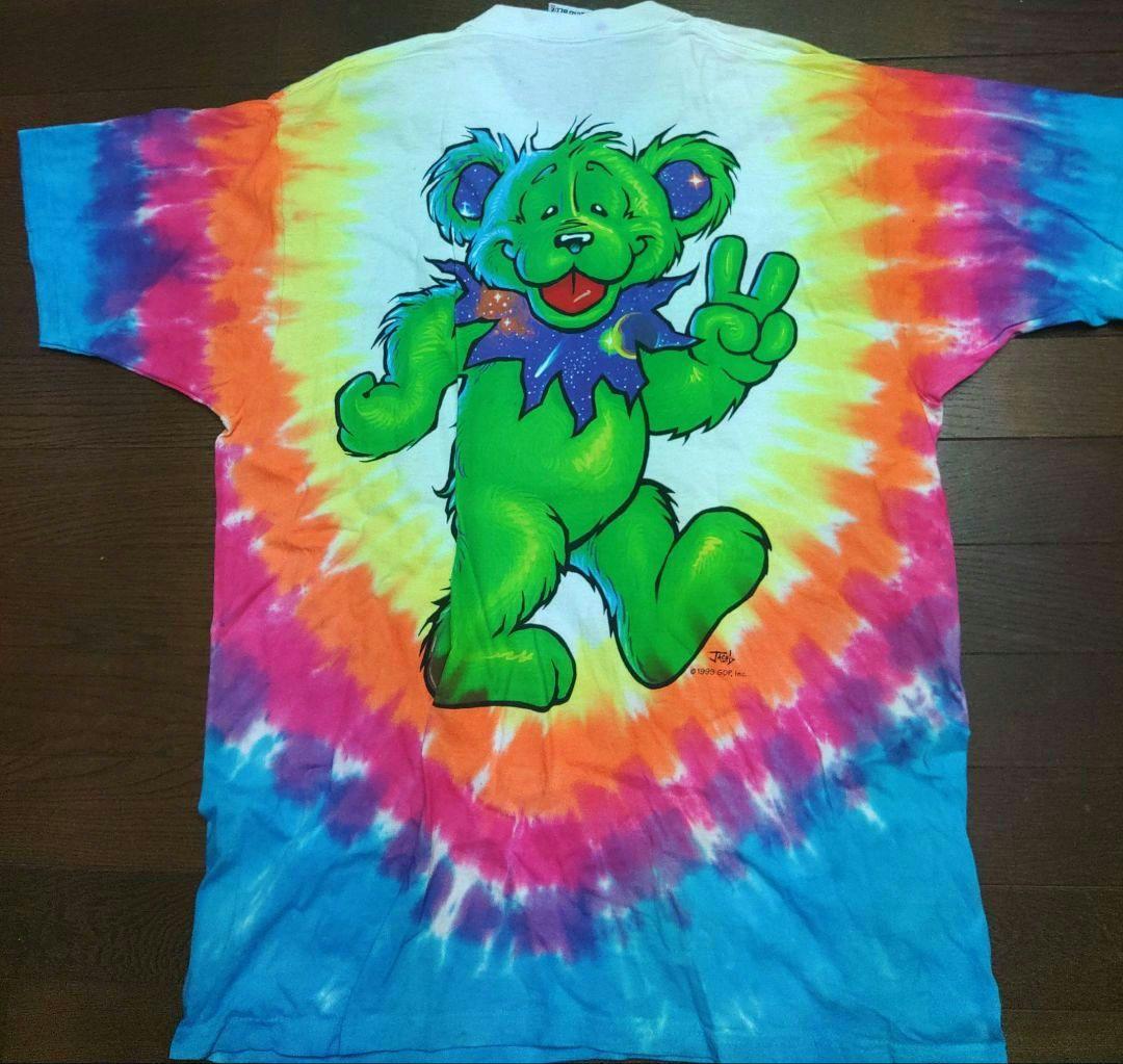 GRATEFUL DEADタイダイ クマ Tシャツ L