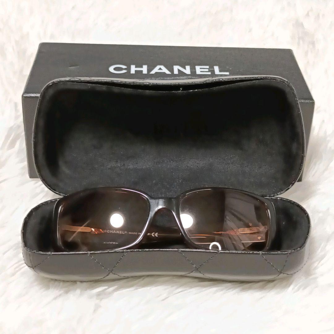 CHANEL シャネル 5111 カメリア サングラス ブラウン イタリア製