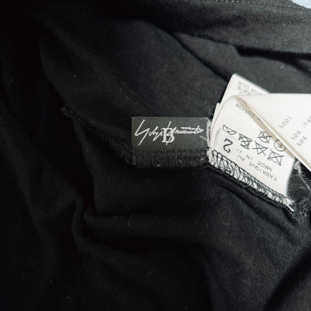 希少 Yohji Yamamoto ストラップデザインTシャツ 日本製 モード