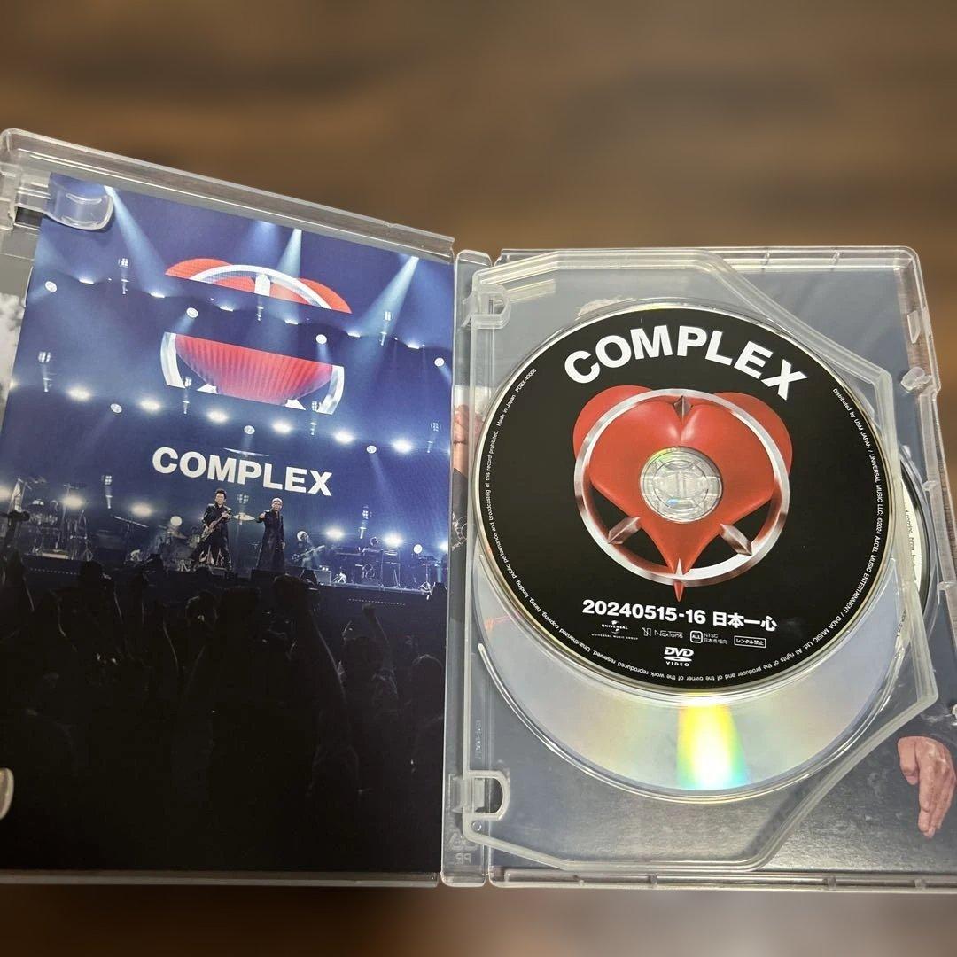 COMPLEX 20240515-16 日本一心 DVD+CD2枚 国内正規品