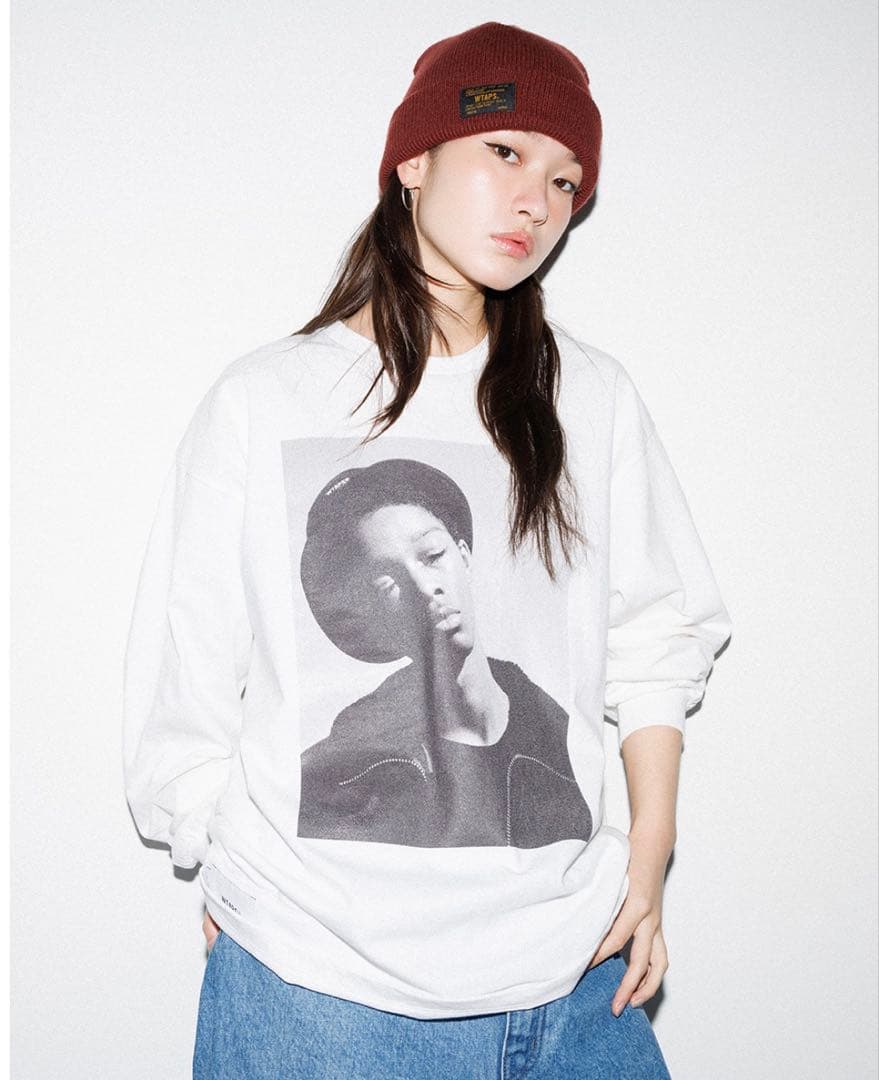 新品　WTAPSダブルタップス252MV LS COTTON WHITE M