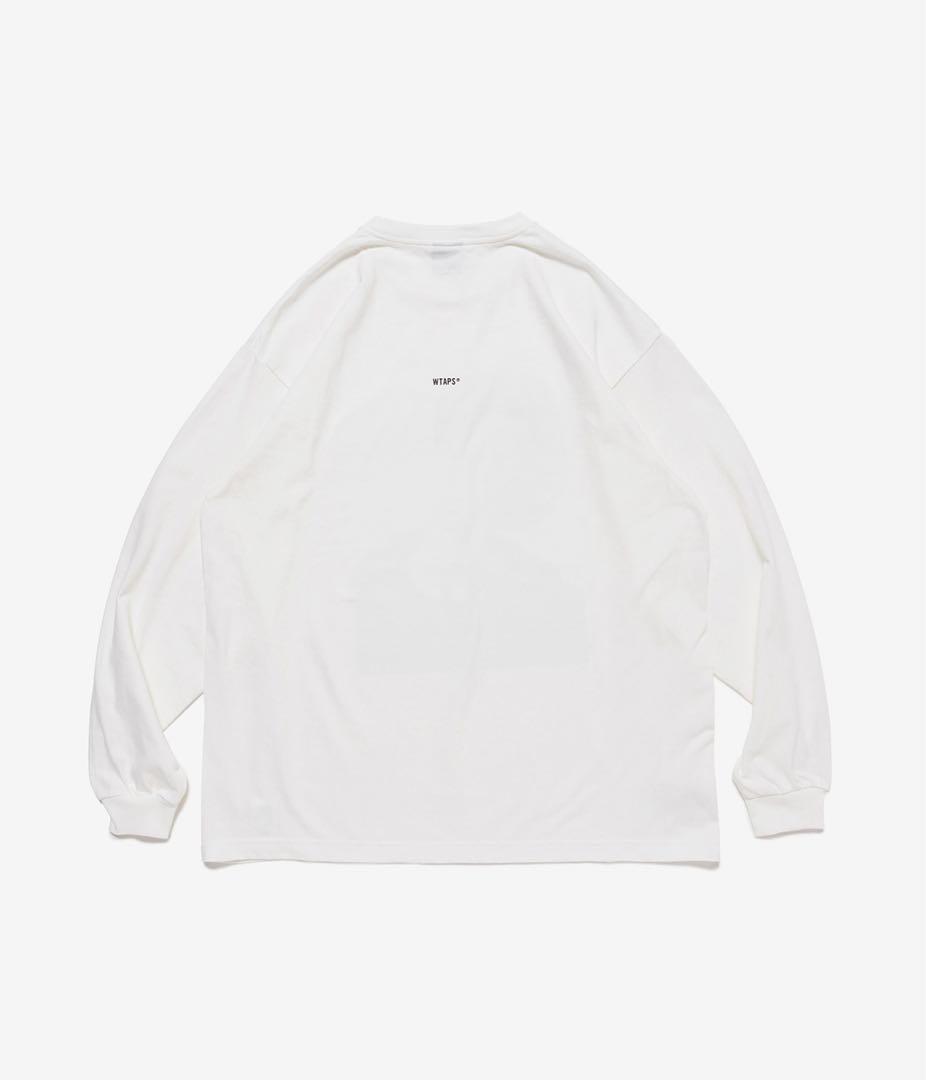 新品　WTAPSダブルタップス252MV LS COTTON WHITE M
