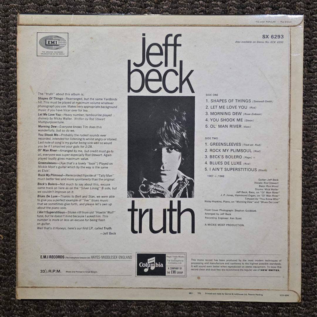 UK初回1/1マト Jeff Beck Truth Rod Stewart参加