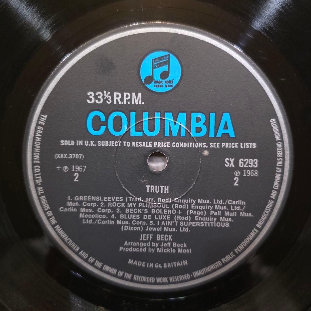 UK初回1/1マト Jeff Beck Truth Rod Stewart参加