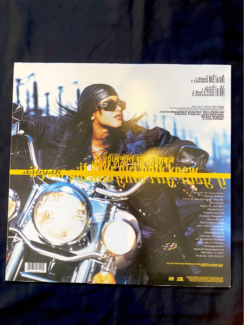 洋楽 AALIYAH If Your Girl Only Knew US12