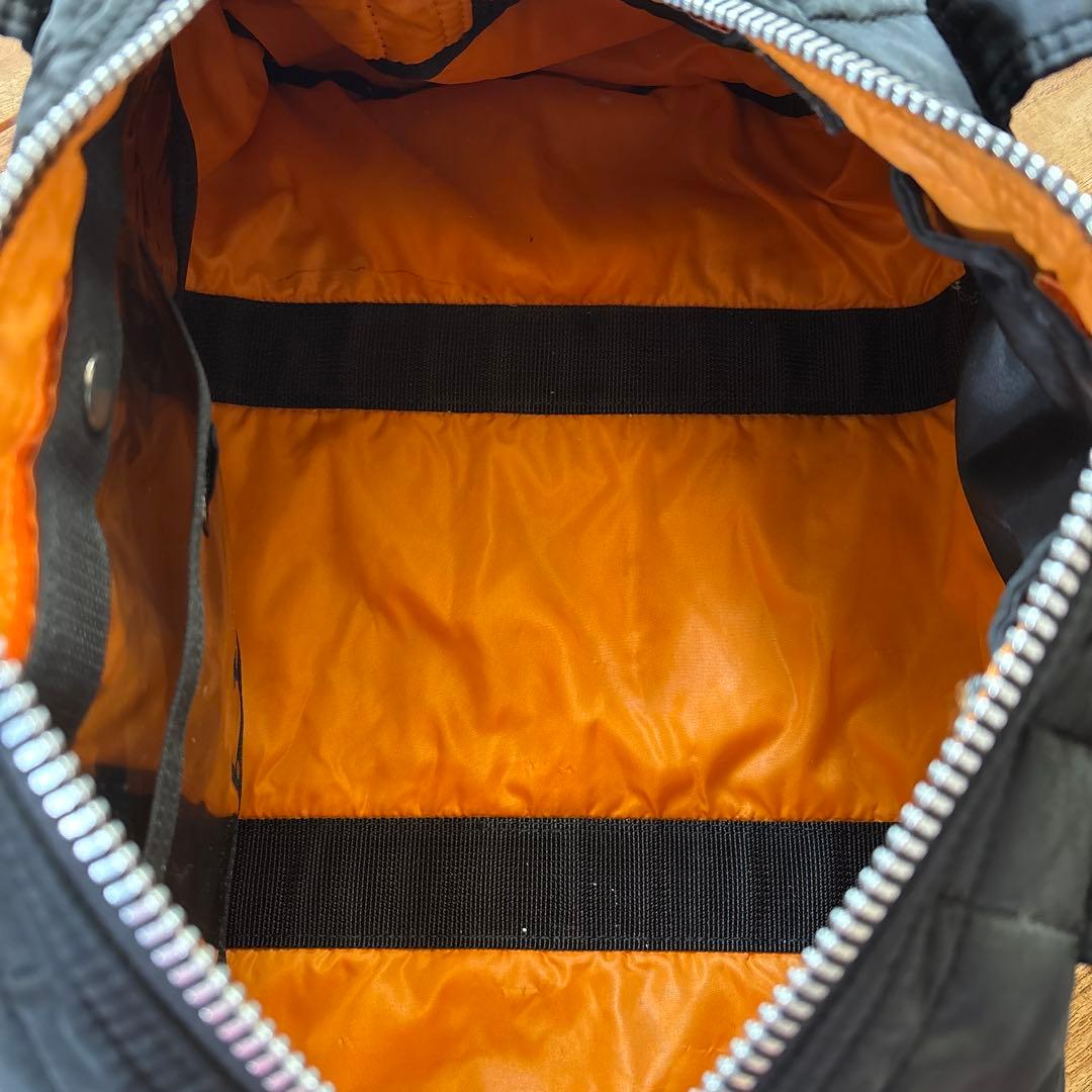Porter 黒 ナイロン ボストンバッグ