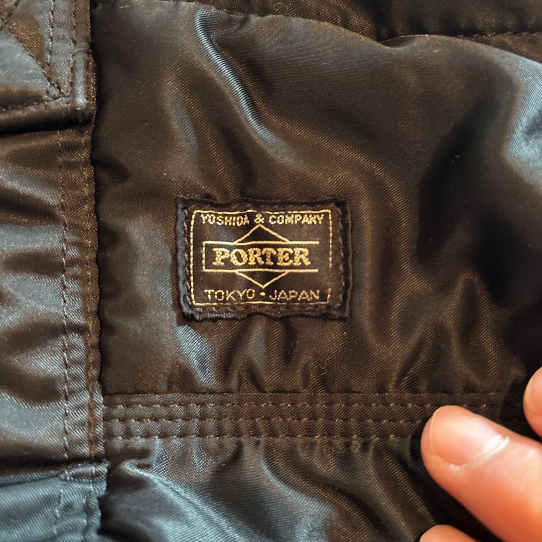 Porter 黒 ナイロン ボストンバッグ