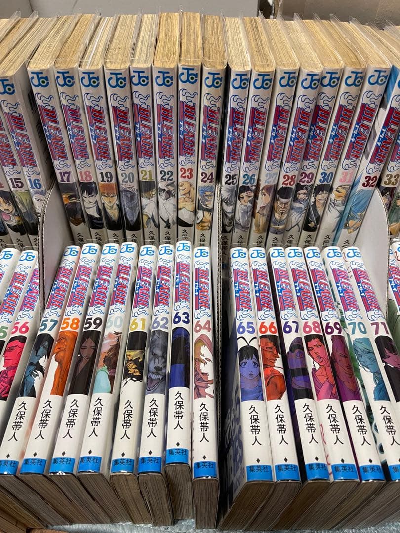 BLEACH 全巻 ブリーチ全巻セット 漫画 74巻 久保帯人 1~74巻