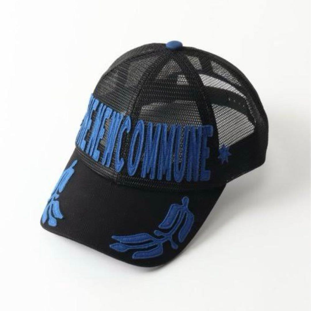 タグ付 FAF THE NEW COMMUNE Mesh Trucker Cap